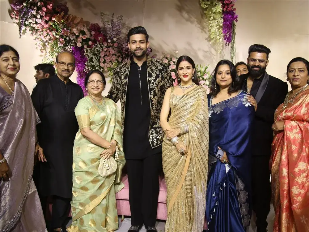 Varun Tej Lavanya Tripathi Wedding Reception Images